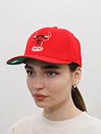 Бейсболка MITCHELL NESS арт. HHSB3261-CBUYYPPPRED1 Chicago Bulls NBA (красный)